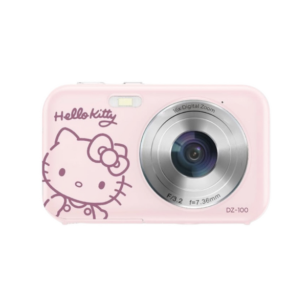 YASHICA x Hello Kitty Digital Camera DZ‑100 – Pink Special Edition