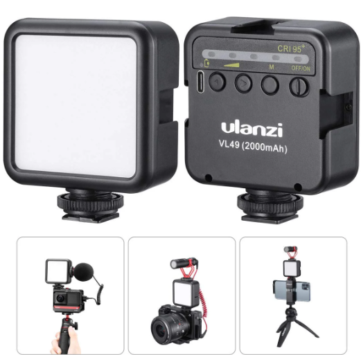 Ulanzi VL-49 Rechargeable Mini LED Light