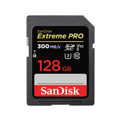 SanDisk 128GB Extreme PRO UHS-II SDXC Memory Card