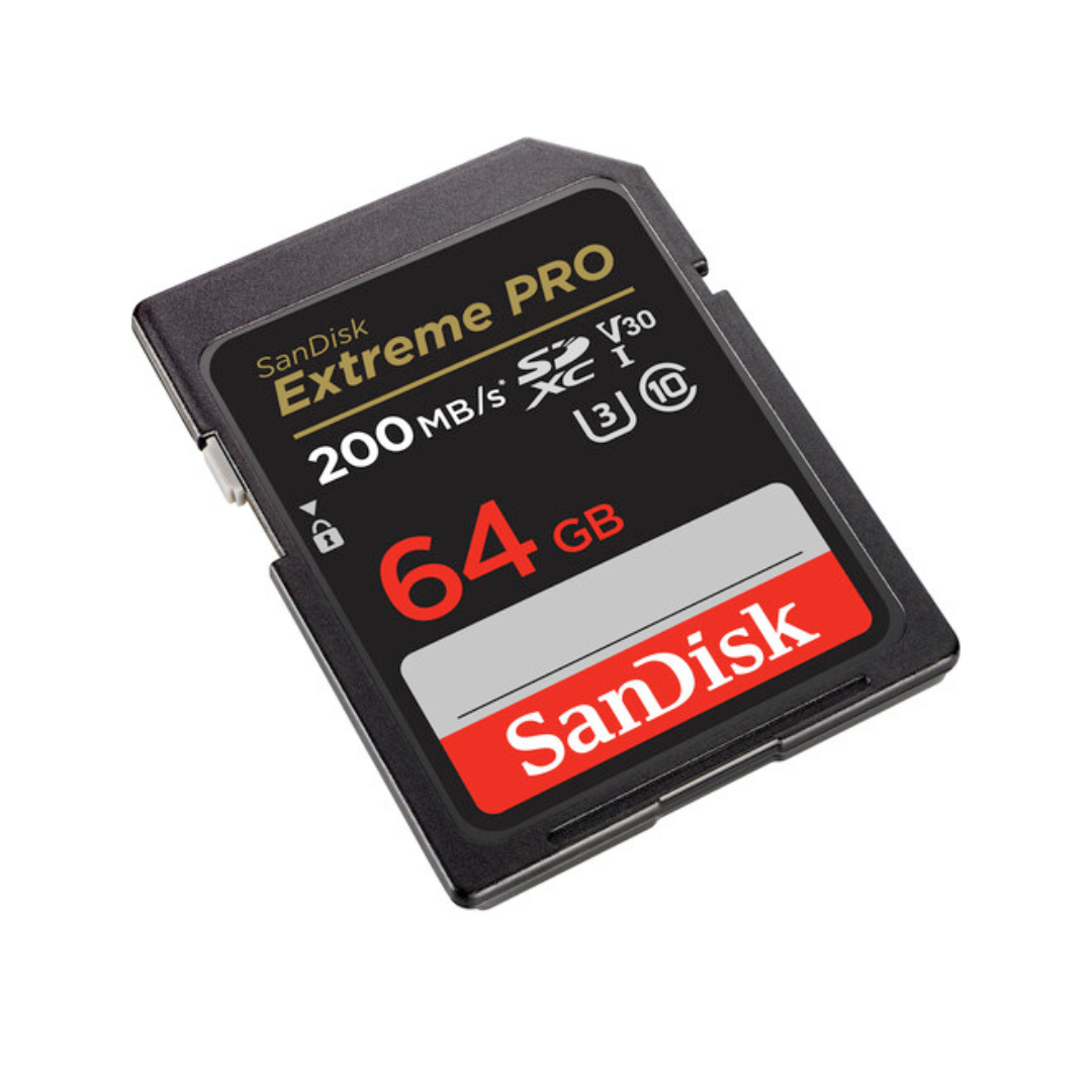 SanDisk 64GB Extreme PRO UHS-I SDXC Memory Card