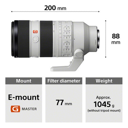 Sony FE 70-200mm f/2.8 GM OSS II Lens