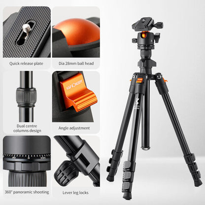 K&F Lightweight BI234M Tripod with Ball Head