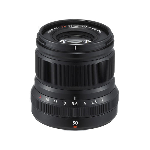 FUJIFILM XF 50mm f/2 R WR Lens (Black)