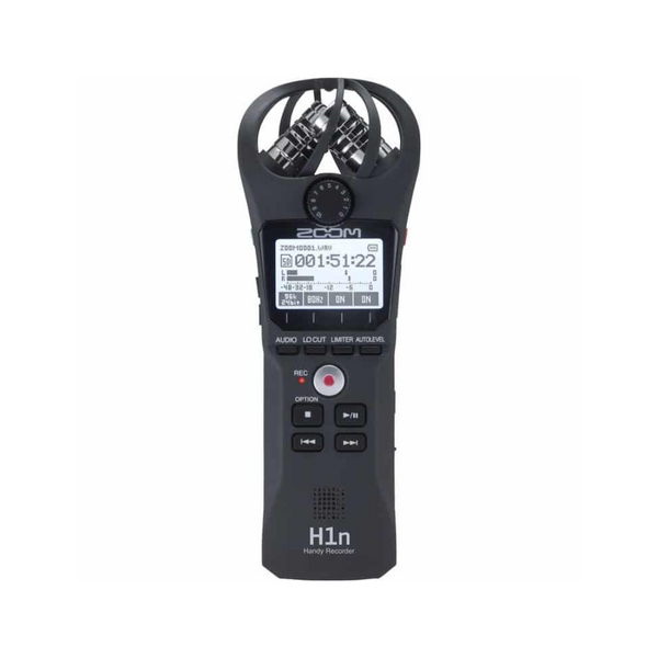 Zoom H1n Digital Handy Recorder – Portable 24‑Bit/96 kHz Field Recorder