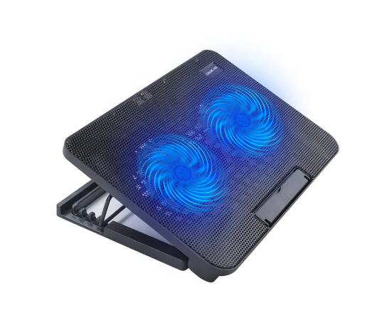 Laptop Cooling Pad With Dual Fan N99 - Black