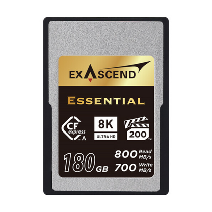 Exascend 180GB Essential Series CFexpress Type A Memory Card