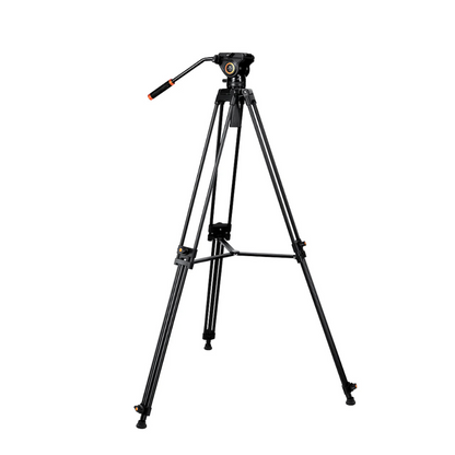 K&F 72"/1.8m Video Tripod Aluminum Transverse Center Column KF09.121