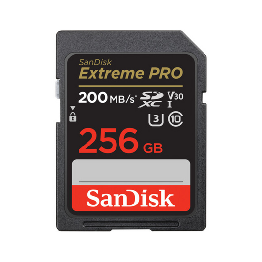 SanDisk 256GB Extreme PRO UHS-I SDXC Memory Card