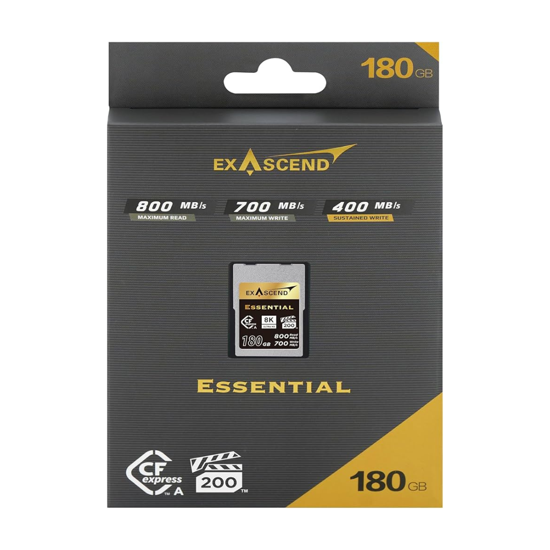 Exascend 180GB Essential Series CFexpress Type A Memory Card