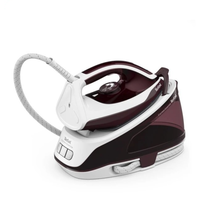 Tefal iron on a white background