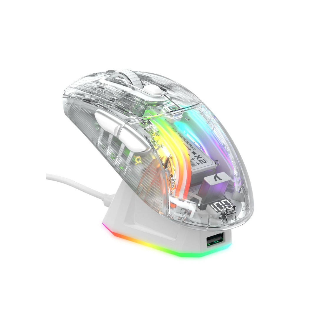 ATTACK SHARK X2 PRO RGB SEMI-TRANSPARENT MOUSE – PayLess