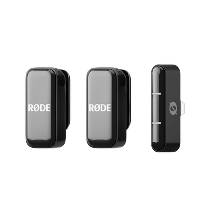 RODE Wireless Micro 2-Person Ultracompact Wireless Microphone System with Lightning connector