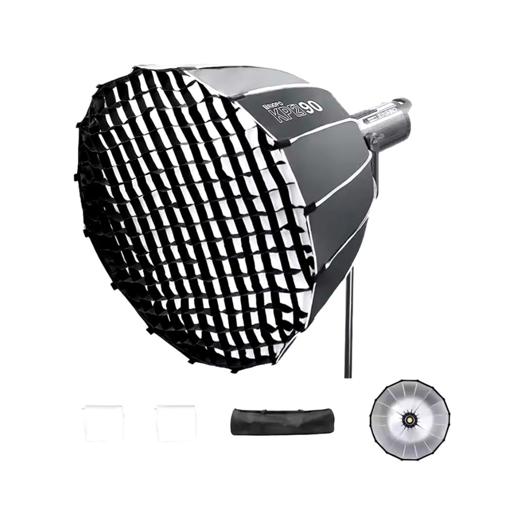 TRIOPO KP2 90cm Deep Parabolic Octa Softbox Bowens Mount Diffuser