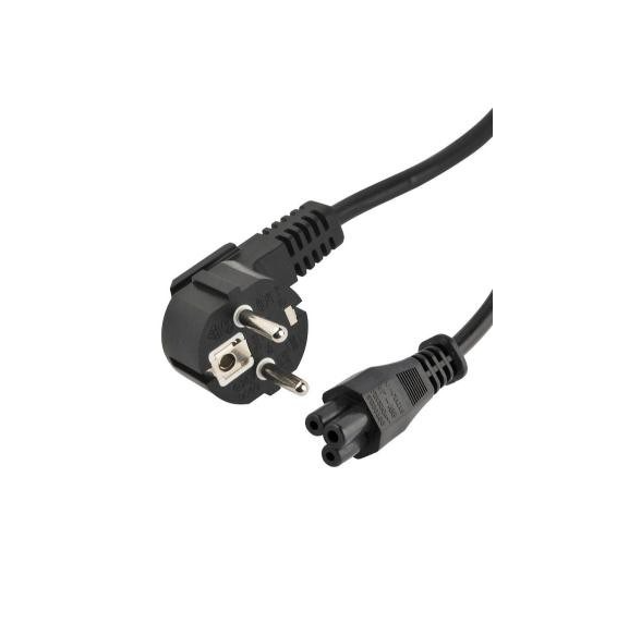 Black electrical plug and socket on a white background