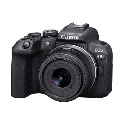 Canon EOS R10 Mirrorless Camera with 18-45mm Lens