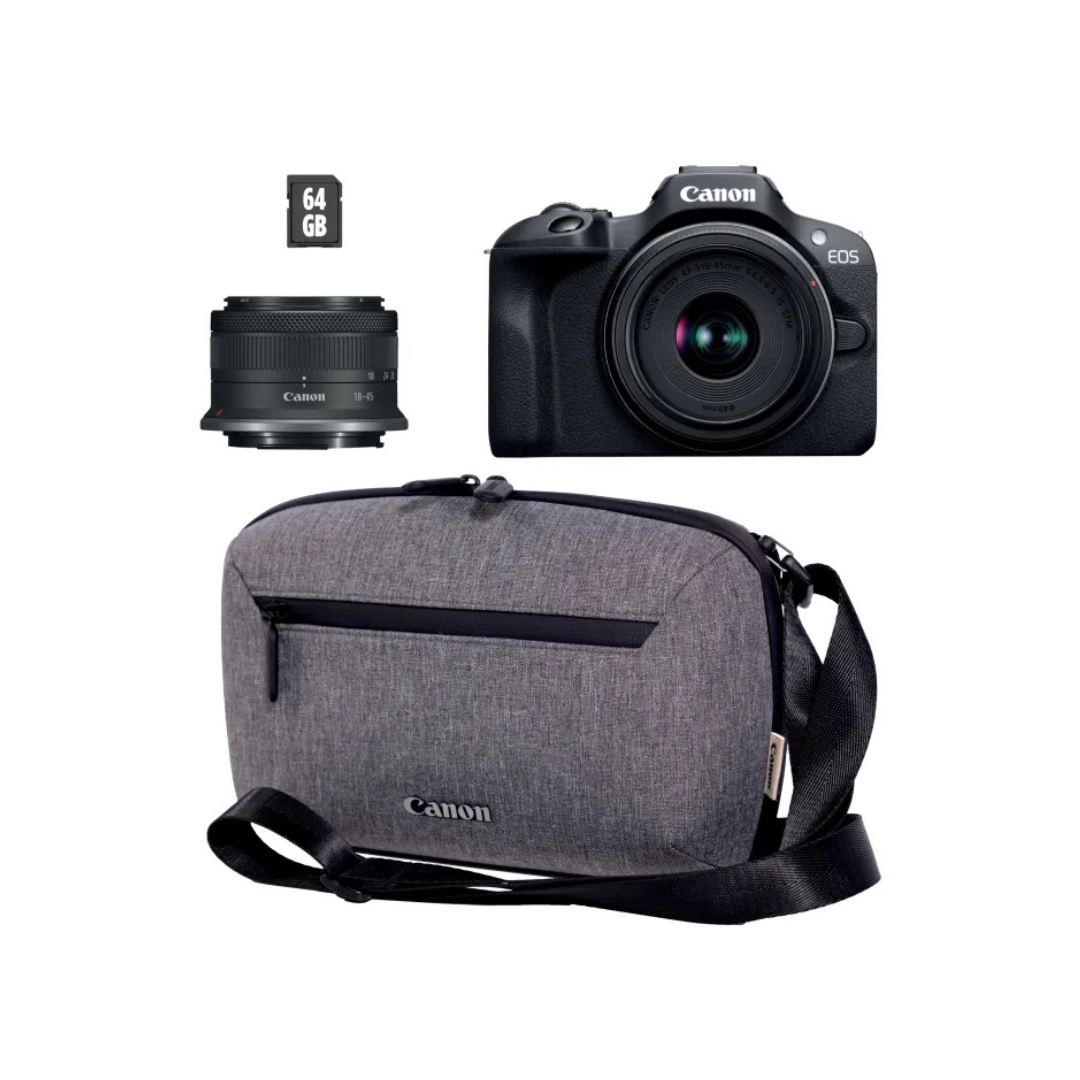 Canon EOS R100 18-45mm Travel Kit – PayLess