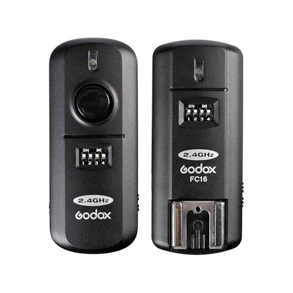 Godox FC‑16 Wireless Flash Trigger with Remote Receiver