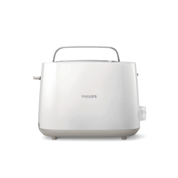 Philips Daily Collection Toaster HD2581 (White) – 2‑Slice, 830 – 900 W