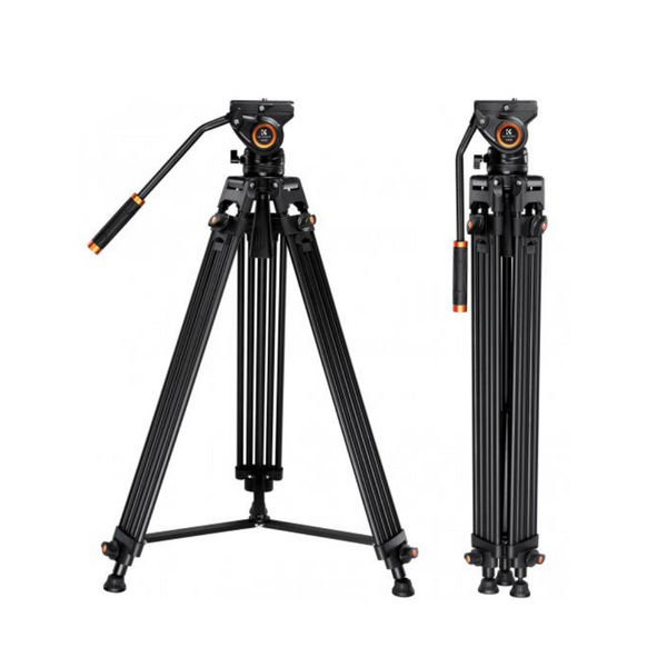 K&F Concept 72″ (1.8 m) Video Tripod KF09.121 with Fluid Head