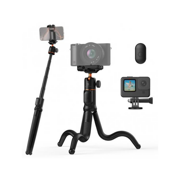 K&F Concept KF09.152 Extendable Flexible Tripod – Flexible Octopus Design