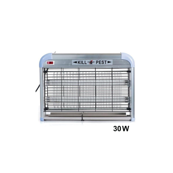 Pest control light with 'Kill Pest' label and '30W' rating on a white background