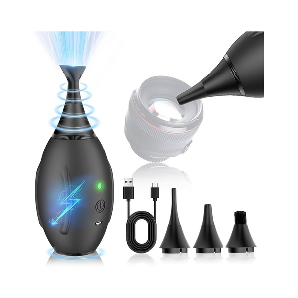 Lensgo Lynca Blower A – Dust Remover for Cameras & Lenses - Black
