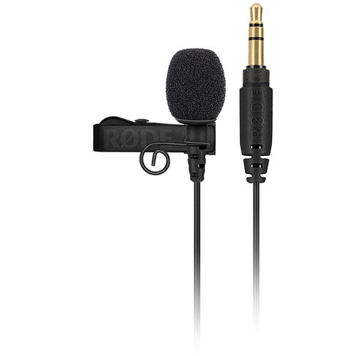 RØDE Lavalier GO – Omnidirectional Clip-On Mic for Wireless GO Systems - Black