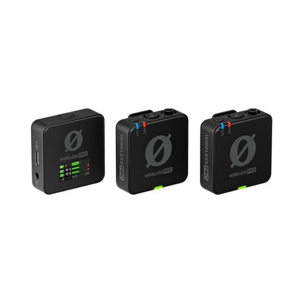 RØDE Wireless PRO – 2‑Person Clip‑On Wireless Microphone System