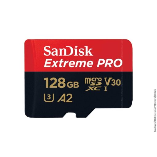 SanDisk 128GB Extreme Pro (200MB/S) Micro SD Card