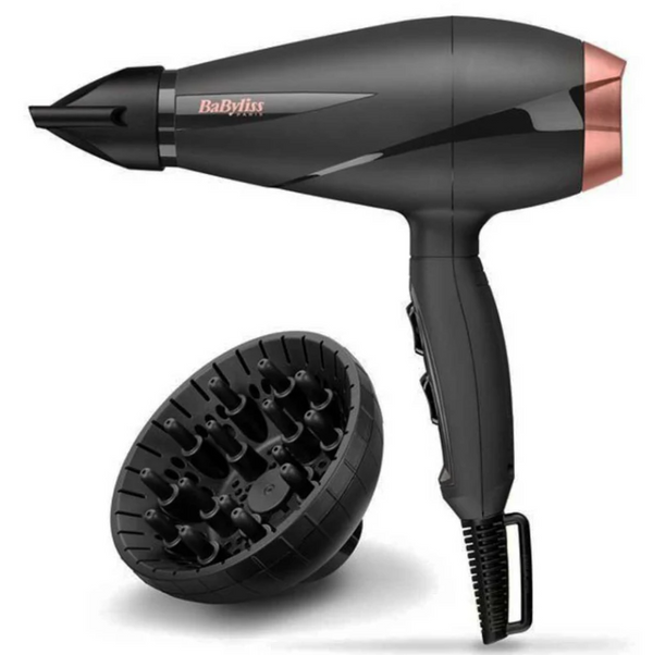 BaByliss Pro 6709DE Smooth Pro Hair Dryer – 2100 W, AC Motor, Ionic Frizz‑Control