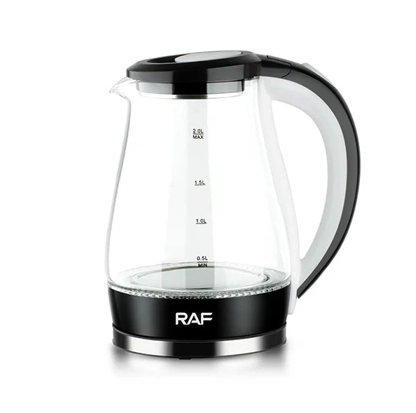 RAF R‑7820 Glass Kettle – 2 L, 2000 W