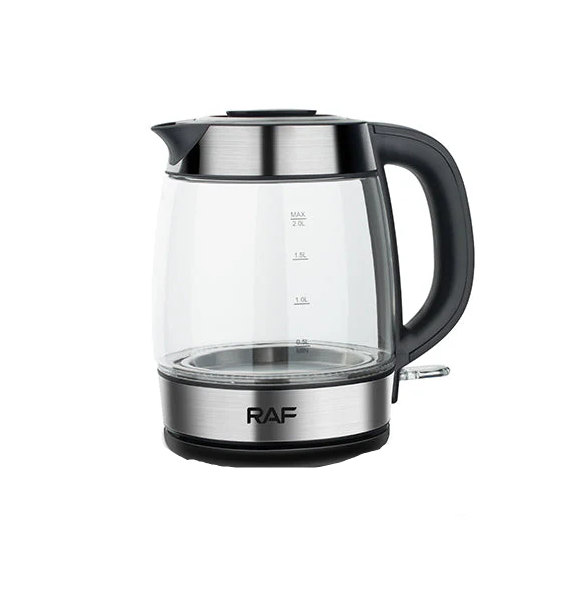 RAF Glass Kettle R‑7909 – 2 L Glass Electric Kettle