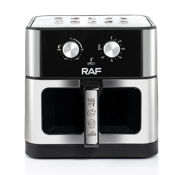 RAF R‑5275 Manual Air Fryer – 10 L, Dial Control