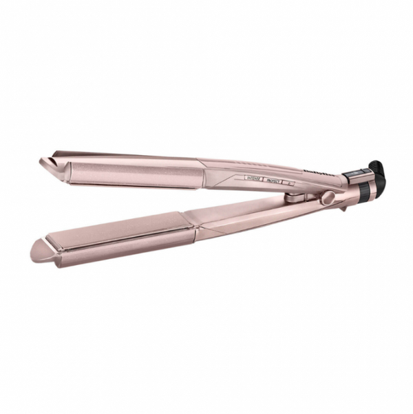 BaByliss ST335AE 2-in-1 Hair Straightener – Keratin Shine Plates, Pink Edition