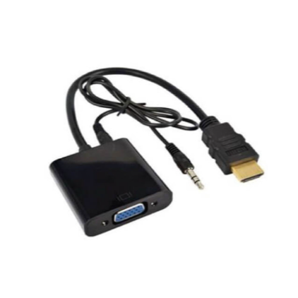 CB13 HDMI to VGA Adapter with Audio – Male to Female