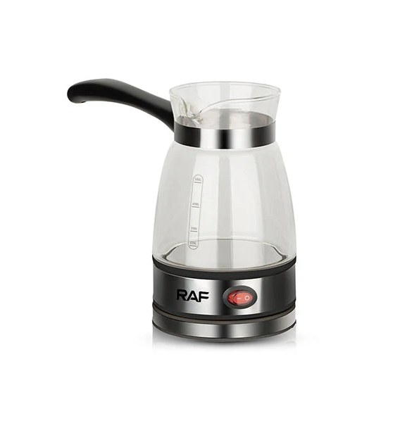 RAF R‑125 Glass Electric Coffee Maker – 600 W, 1.25 L