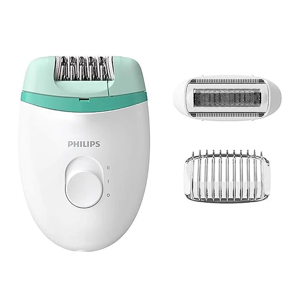 Philips BRE224 Epilator with Shaving Head & Trimming Comb – 2 Speed Settings