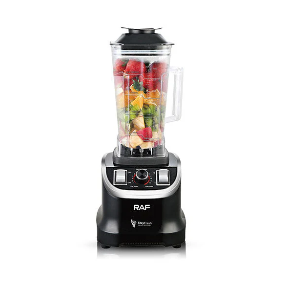 RAF R-2828 Electric Blender – 2L High-Speed Smoothie Maker, Black