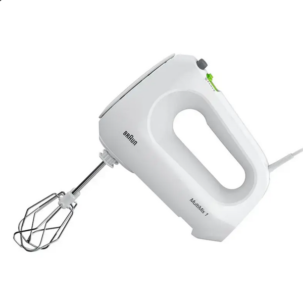 Braun MultiMix 1 Hand Mixer, White 400W - HM1010