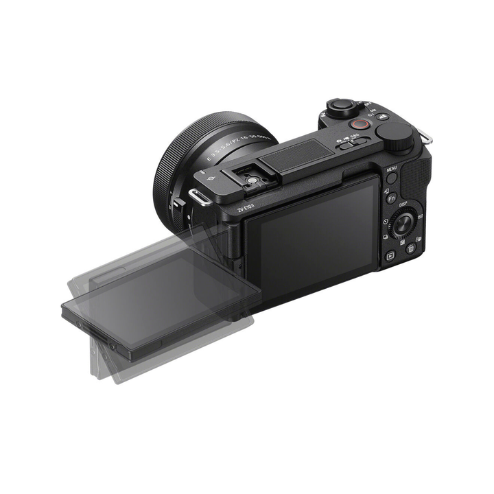 Sony ZV-E10 II Mirrorless Camera with 16–50mm Lens (Black) – 26MP