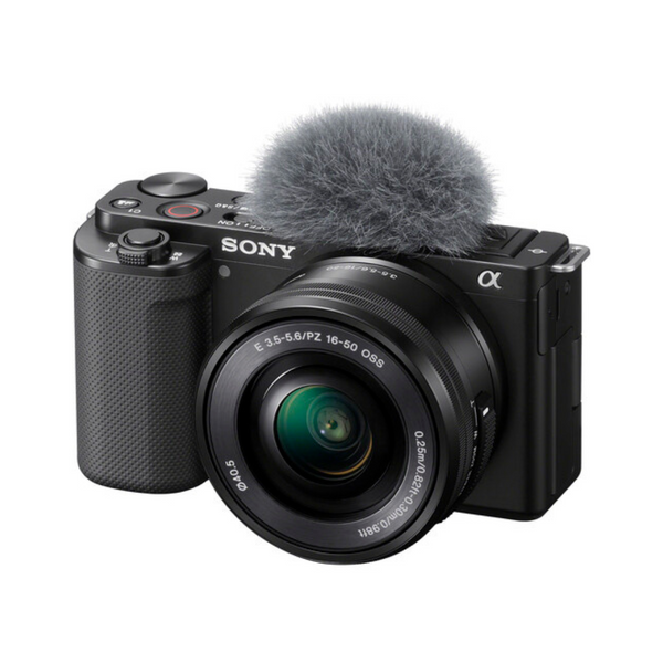 Sony ZV-E10 Mirrorless Camera with 16–50mm Lens – 24.2MP APS-C Vlogging Kit