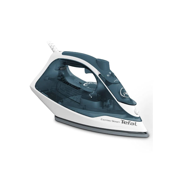 Tefal iron on a white background