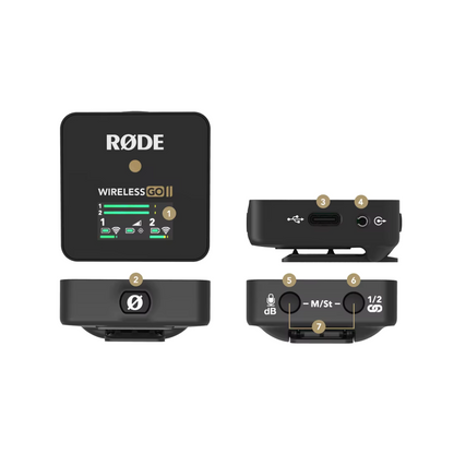 RODE wireless microphone GO II