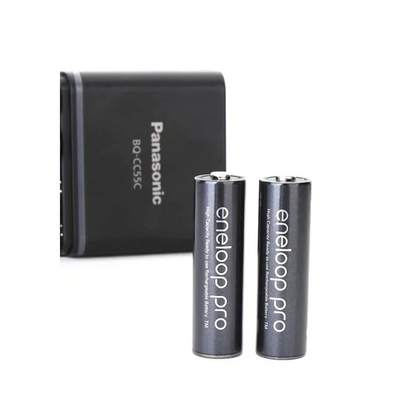 Panasonic Eneloop Pro 2550mAh Rechargeable Batteries with Charger