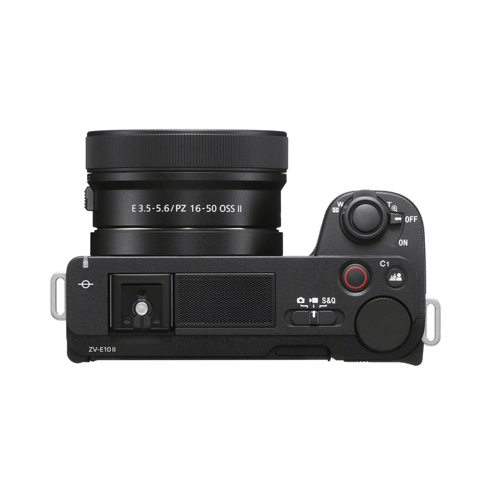 Sony ZV-E10 II Mirrorless Camera with 16–50mm Lens (Black) – 26MP