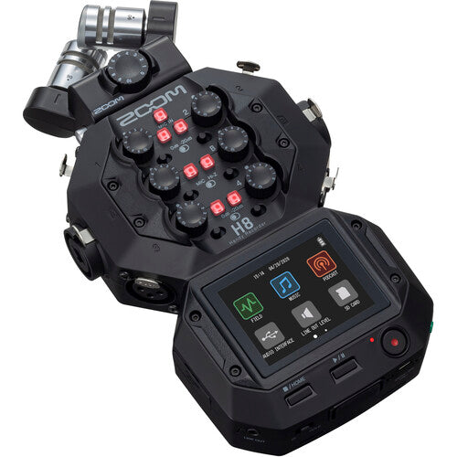 Zoom H8 – 8‑Input / 12‑Track 24‑Bit/96 kHz Portable Audio Recorder