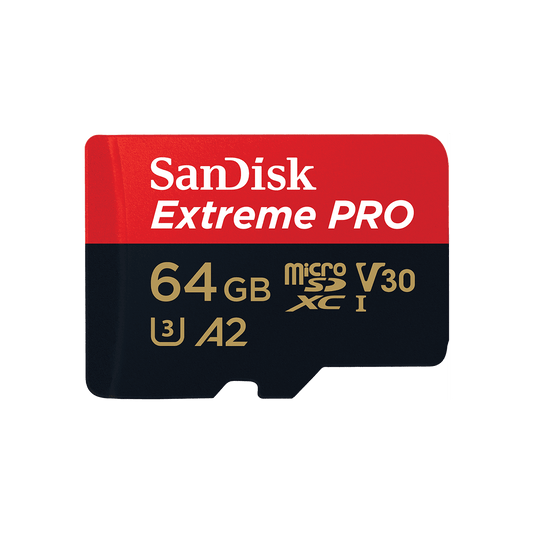 SanDisk 64GB Extreme Pro (200MB/S) Micro SD Card