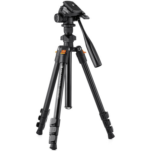 K&F Concept Lightweight Travel Tripod with Video Head