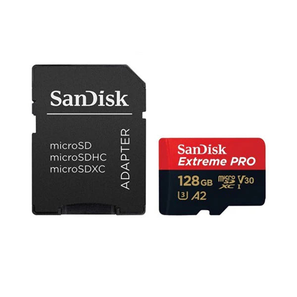 SanDisk 128GB Extreme Pro (200MB/S) Micro SD Card